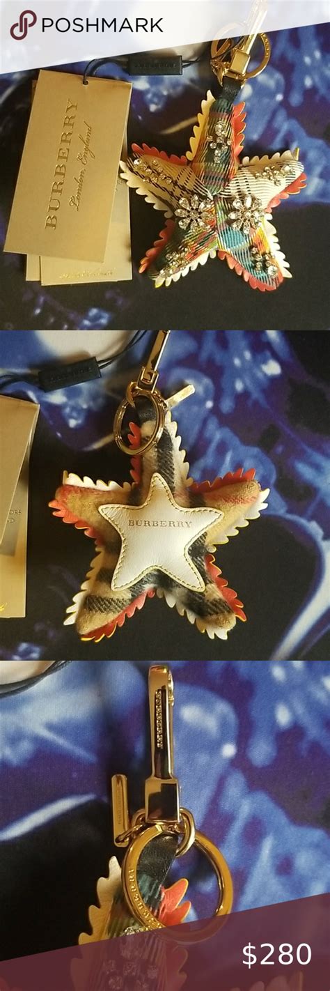 burberry starfish bag charm|Key & Bag Charms .